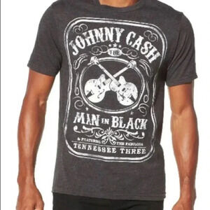 🆕Johnny Cash The Men In Black Graphic T-Shirt M🆕